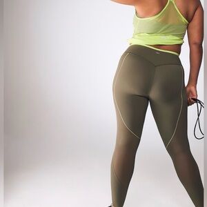 Victoria's Secret olive Women's Leggings 
VSX Elevate™ Chroma Contours Legging